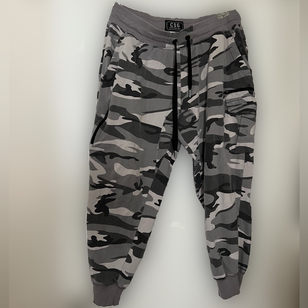 CSG camo Cargo Jogger Pants